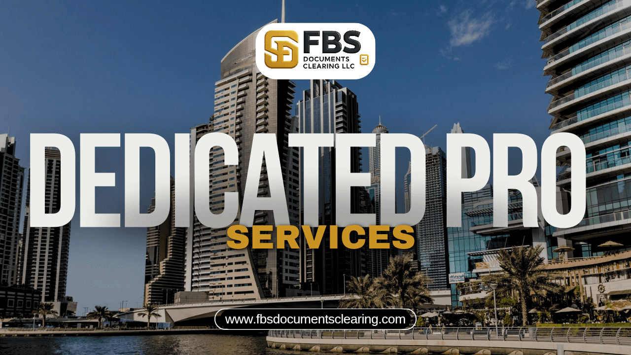 Dedicated PRO Services in UAE