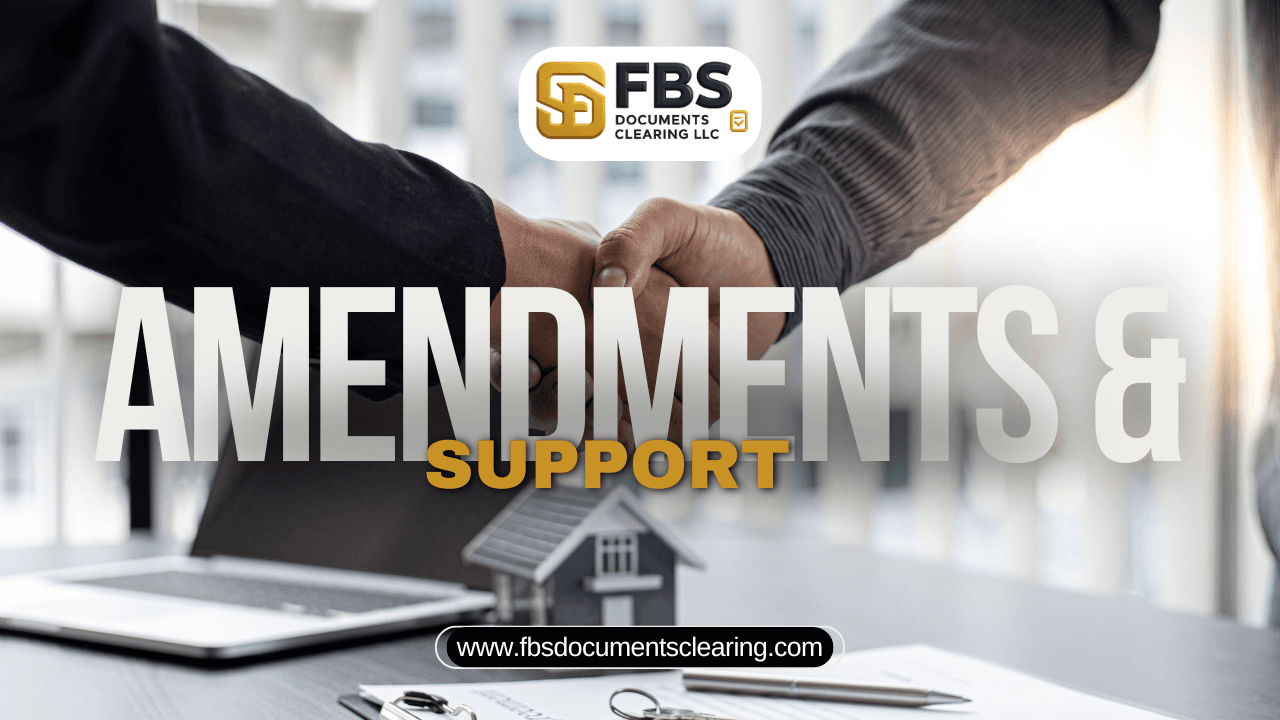 Business Amendments and DED Support in UAE