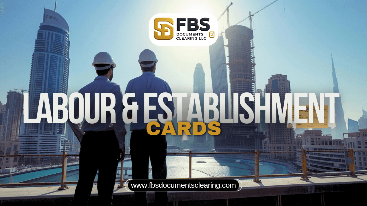 Labour and Establishment Card Services in UAE