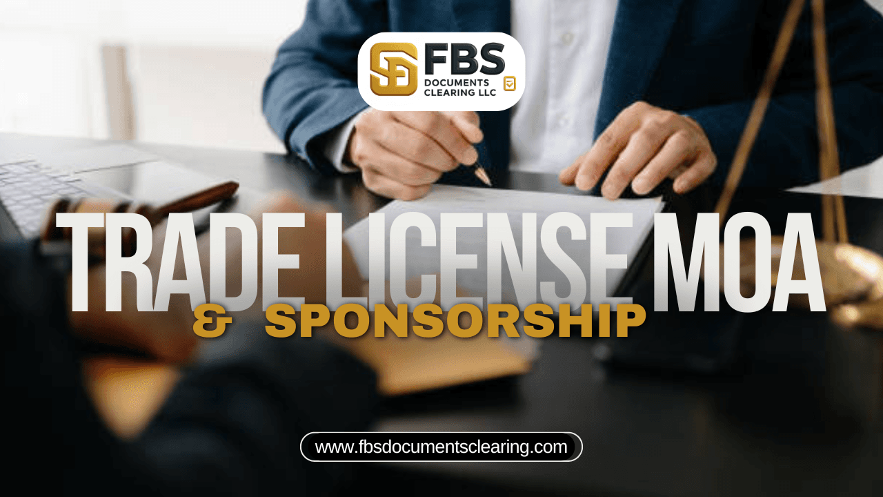 Trade License and Sponsorship in UAE